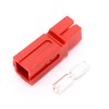 1 Way Power Connector Quick Connect Disconnect 600V 75Amp Battery Cable Connector (Red Housing, 6AWG 8AWG 10/12AWG)