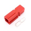 1 Way Power Connector Quick Connect Disconnect 600V 75Amp Battery Cable Connector (Red Housing, 6AWG 8AWG 10/12AWG)