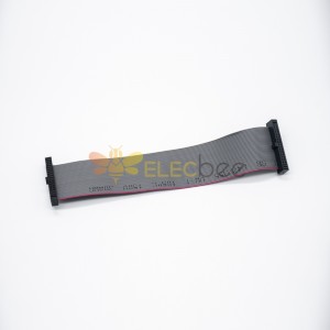 1.27mm Pitch 2x17 Pin 34 Pin 34 Wire IDC Flat Ribbon Cable Length 7.5CM