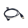 20pcs prise micro USB à angle droit vers le bas vers USB 2.0 A câble mâle 1M