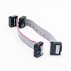 2.54mm Pitch 2x5 Pin 10 Pin 10 Wire IDC Flat Ribbon Cable Length 20cm