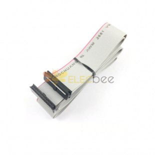 2mm Passo 2x12 24 Pin 24 Fio IDC Flat Ribbon Comprimento do cabo 100CM