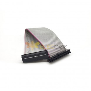 2mm Pitch 2x12 24 Pin 24 Wire IDC Flat Ribbon Cable Length 12CM