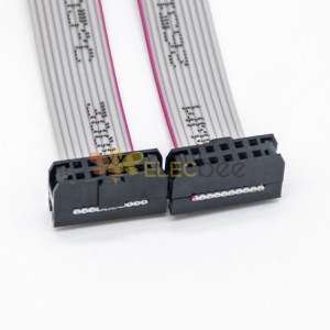 2mm Passo 2x5 Pin 10 Pin 10 Fio IDC Flat Ribbon Comprimento do cabo 3 Metros