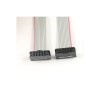 2mm Pitch 2x5 Pin 10 Pin 10 Wire IDC Flat Ribbon Cable Length 3 Meter