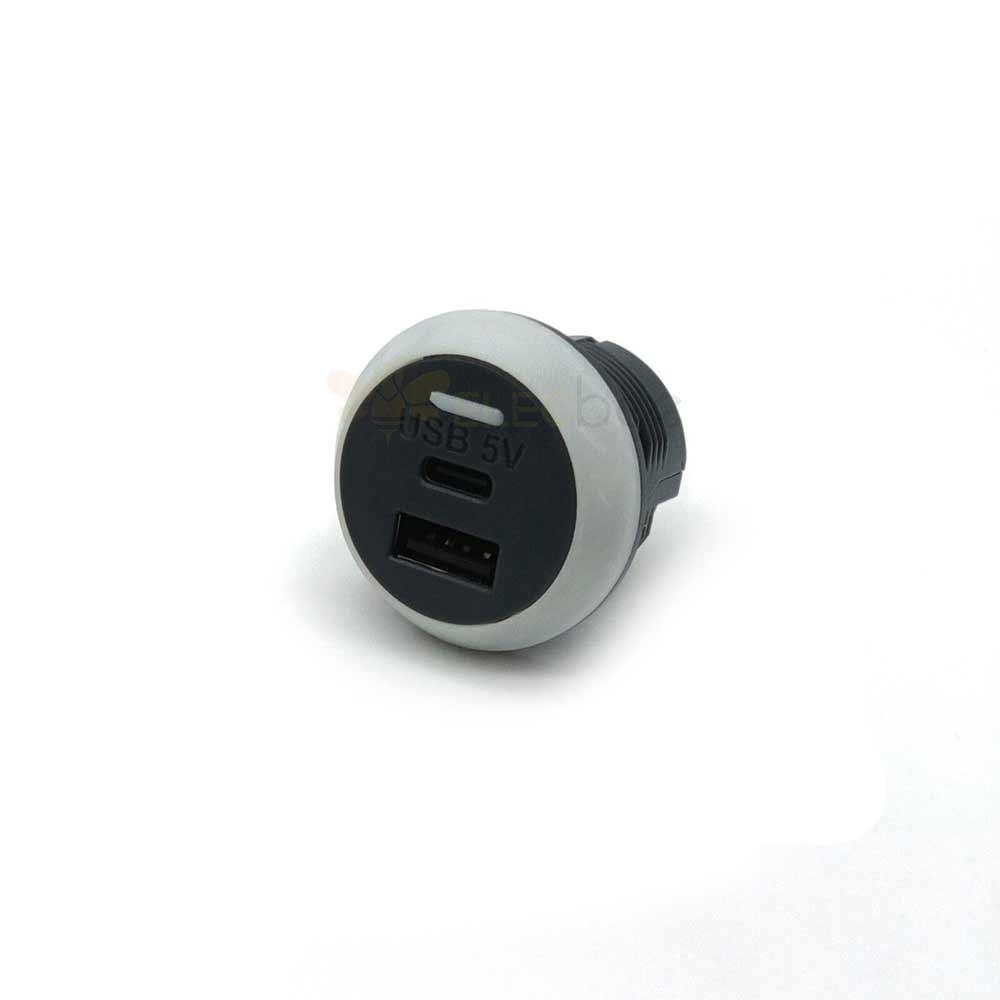ショート PD + QC3.0 高速充電 USB 充電器メーカー自動車マリン家具ソファ修正された USB 充電ソケット