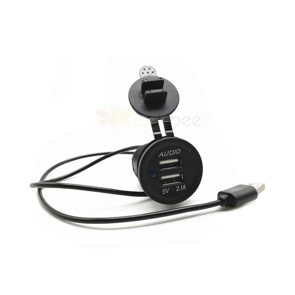 Аудиоданные Аудио+Зарядное устройство USB Модифицированное автомобильное Чтение аудиоданных+Разъем питания USB