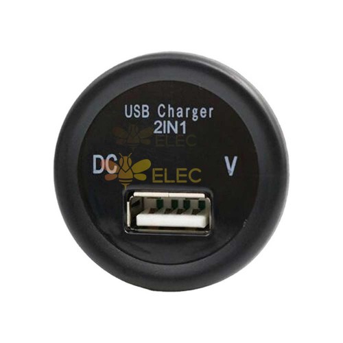 Double Prise USB Certifiée avec 2 Portes USB - Chargeur Rapide 2.1A -  Chargeur