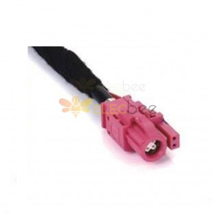 HSD Cable 4+2Pin H Code Straight Female Jack GPS Telematics and Navigation Single End Extension 0.5m