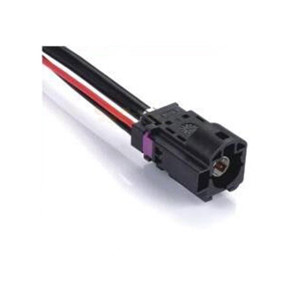 HSD Cable 4+2Pin A Code Straight Male Plug Radio Signal Supply Single End Vehicle Extension 0.5m