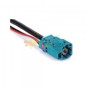 HSD-Kabel, 4 + 2-polig, Z-Code, gerade Buchse, funktionsfähige Fahrzeugsignal-Einzelendverlängerung, 0,5 m