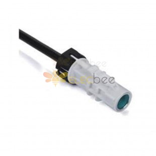 HSD Cable 4Pin B Code Straight Female Waterproof Straight Vehicle Radio Signal Supply Single End Vehicle Extension 0.5m