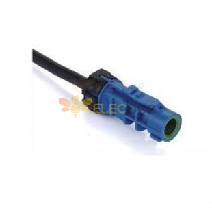 HSD Cable 4Pin C Code Waterproof Straight Female GPS Signal Single End Extension 0.5m