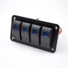 Automotive Rocker Switch Panel Wiring Panel Mount 4 Positions Multi-bit Combination