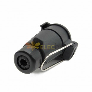7 to 13 Pin 12V Cable Line Plug Truck Connector European Style Trailer Signal Light Display