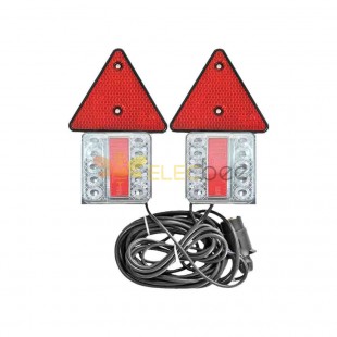 Trailer Taillight Accessories LED Taillight with Magnetic Tripod for Towing Trucks