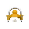 Yellow Flower Basket Lock for Trailer Hitch Ball Suitable for RVs Yachts and Trailers
