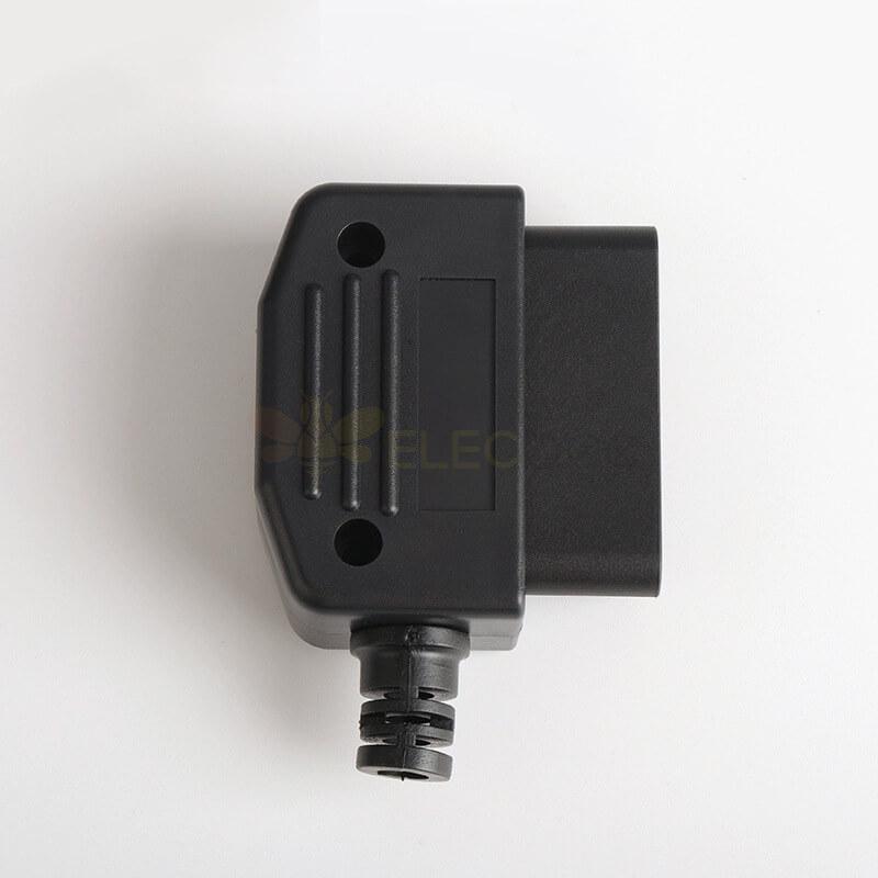 Automobile Male Plug OBD2 Connector Plug Shell Screw OBD Plug J1962M 16 Pin
