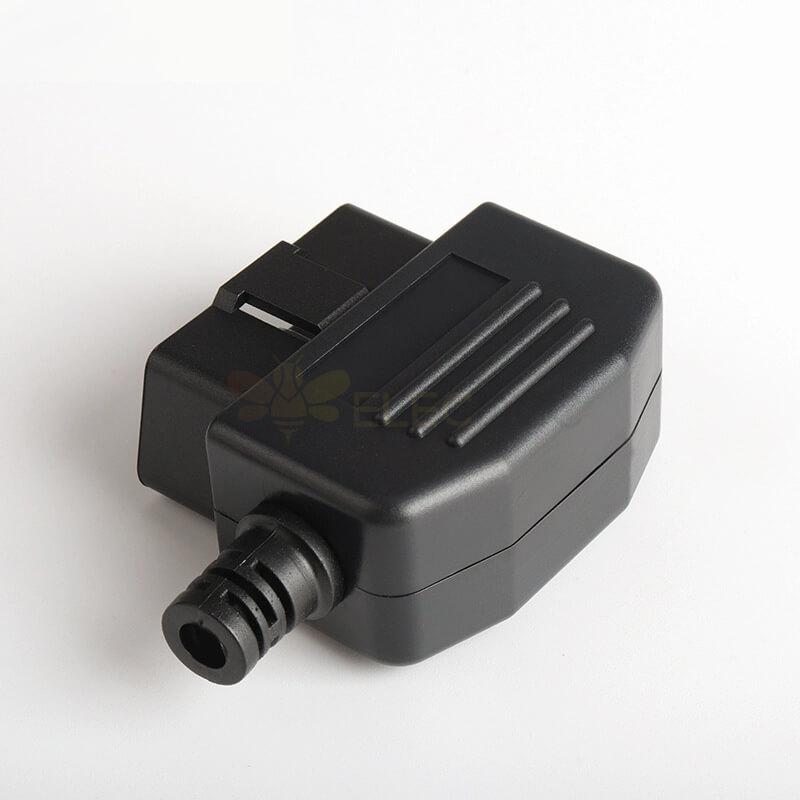 Automobile Male OBD2 16 Pin Connector Plug Shell OBD Plug J1962M