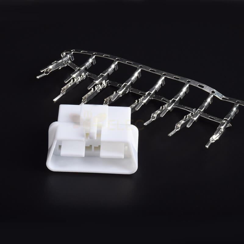 Assembled OBD Male Connector OBD2 Diagnostic Crimp 16 Pin Terminal