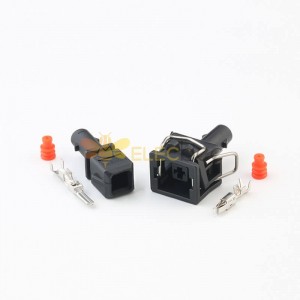 1 Pin waterproof auto plug male and female socket automotive connector for vw357972761 / 357972751