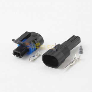 2 Pin Way Female Male Sensor Connector Metri-Pack 150.2 Sealed Connector