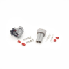 2-контактный адаптер, штепсельная вилка, розетка, адаптеры для инжекторов к адаптеру Jetronic/Ev1