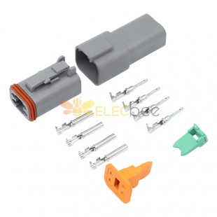 4 Pin Waterproof Automotive Connector Male Plug and Jack Female Set DT series