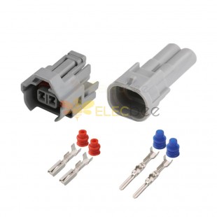 2Pin adapter male plug female socket Injector Adapters To Jetronic/Ev1 Adapter