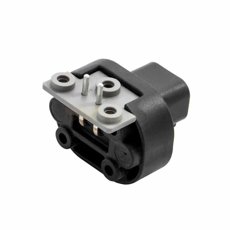 Автомобильный герметичный разъем 2 Pin Black R/A Socket Male Female Plug для электромобилей Elecbee DT13-2PB