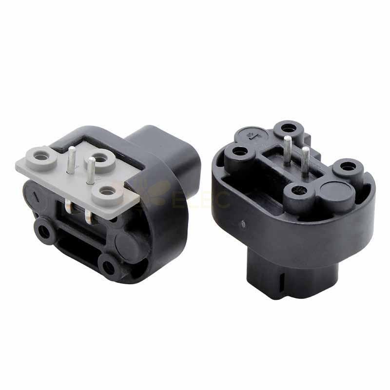 Автомобильный герметичный разъем 2 Pin Black R/A Socket Male Female Plug для электромобилей Elecbee DT13-2PB