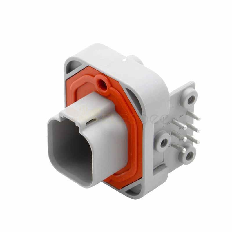 R/A 6 Pin Right Angle Waterproof Female Male Automotive Sealed Connector Elecbee DT13-6P for Electric Vehicles