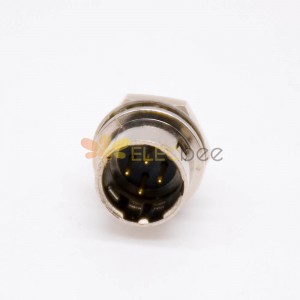 4Pin Aviation Connector HR10A 4Pin Male Socket Back Mount Socket Solder UP for 26AWG Cable