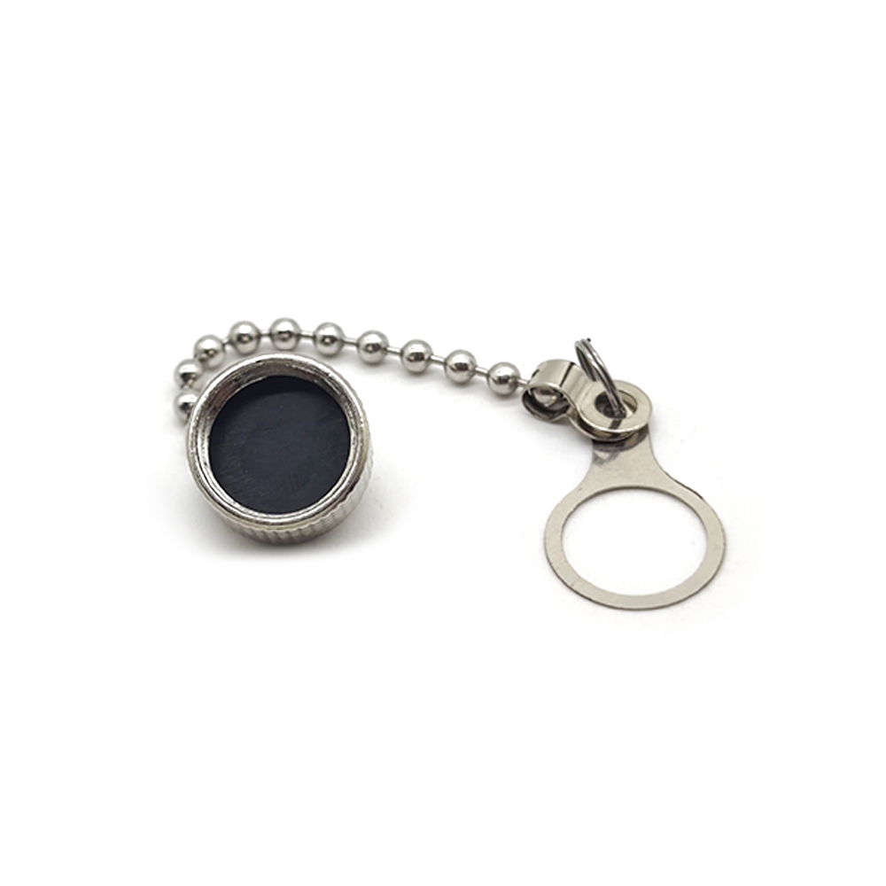 Metal Dust Cap Covers GX12 With Chain