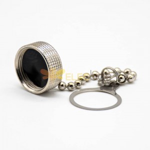 Metal Dust Cap Covers GX16 Metal With Chain