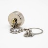 Metal Dust Cap Covers GX16 Metal With Chain