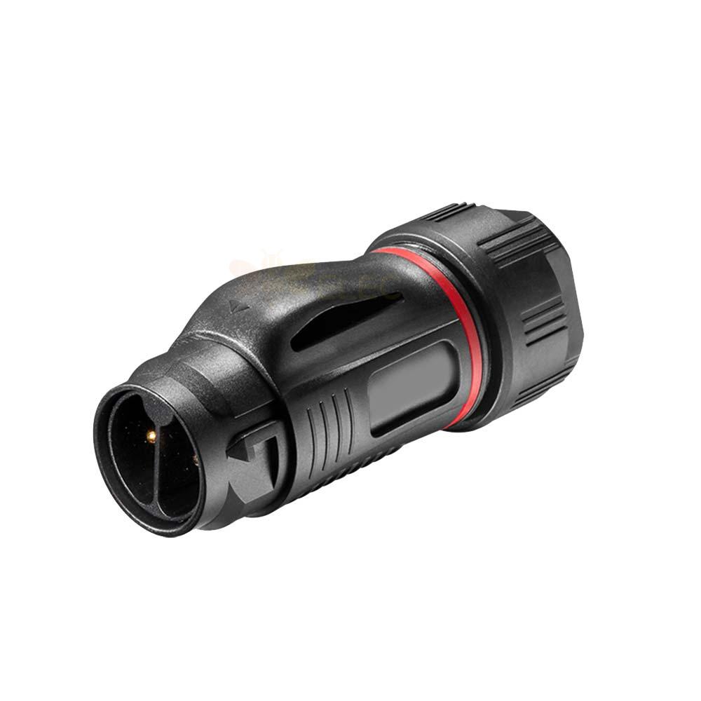 Bd20 Plastic Shell Waterproof Aviation Connector Quick Plug Power Signal 2-Core Male Plug And Female Socket Industrial Equipment Connector