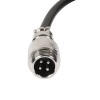 10шт 4 Pin Электрический кабель 1M с GX12 4 контактный мужской plug разъем