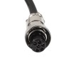 10pcs GX12 6 Pin Female Plug Cable Female Air Plug with Single End Cable 1 Meter