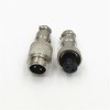 2 Pin-коннектор Мужской женский Plug GX12 Стыковочный кабель Прямо IP55 водонепроницаемый Plug 5sets