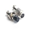 2 Pin-коннектор Мужской женский Plug GX12 Стыковочный кабель Прямо IP55 водонепроницаемый Plug 5sets