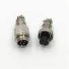 4 Pin Plug Masculino e Feminino Docking Cable Conector GX12 Straight Cable Plug 5sets plugue masculino
