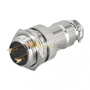 GX16 2 Pin Aviation Connector Reverse Type Male Plug and Female Socket Back Mount Solder Type for Cable