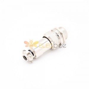 4 Pin Aviation Connector Homme Femelle Straight Wrie Plug et Socket Connector