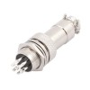 7 Pin Male and Female Connectors Dia 12mm Straight GX12 Male Female Aviation Connector 5sets