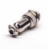 Aviation Plug and Socket 12mm Thread GX12-2 Pin Male and Female Straight Wrie Connector