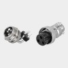 GX16 Aviation Connector 16mm Thread GX16-3 Pin Straight Female and Right Angled Male Socket for PCB