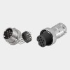 GX16 Right Angled Connector GX16-9 Pin Male and Female Right Angled Socket for PCB