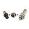 5PCS Wire to Panel Connector GX12 5 Pin Male Socket and Female Plug Straight Connector