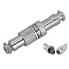 GX12 4-контактные разъемы мужской и женский стыковочный кабельный разъем прямой металлический круглый разъем